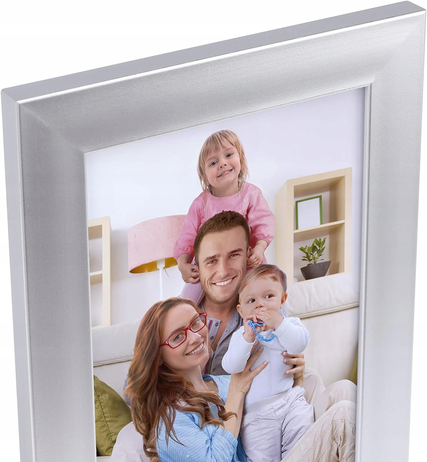 Zestaw 12 Srebrnych Ramek na Zdjęcia 10x15 cm Ramka na zdjęcia Giftgarden EAN (GTIN) 6975896731199