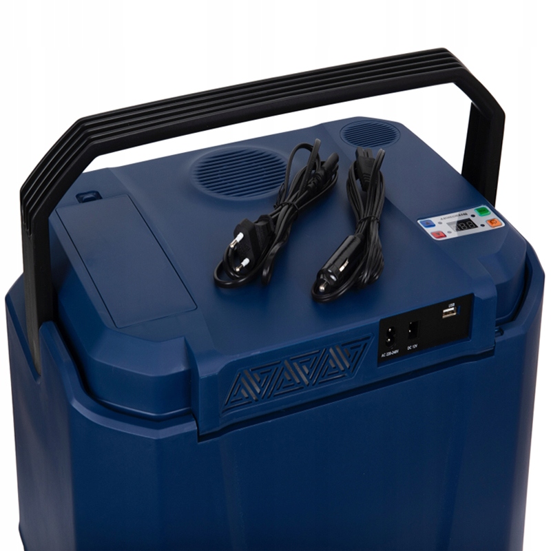 MEGA LODÓWKA TURYSTYCZNA SAMOCHODOWA 35L 12/230 AGREGAT SCHŁADZA -20 STOPNI Zasilanie gniazdo zapalniczki samochodowej sieciowe