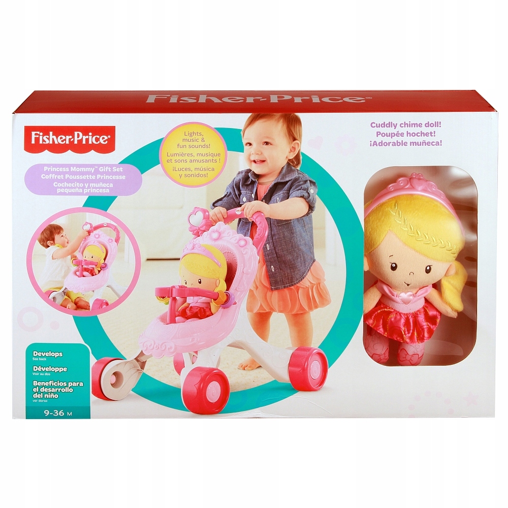 Wózek dla lalki spacerówka Fisher-Price