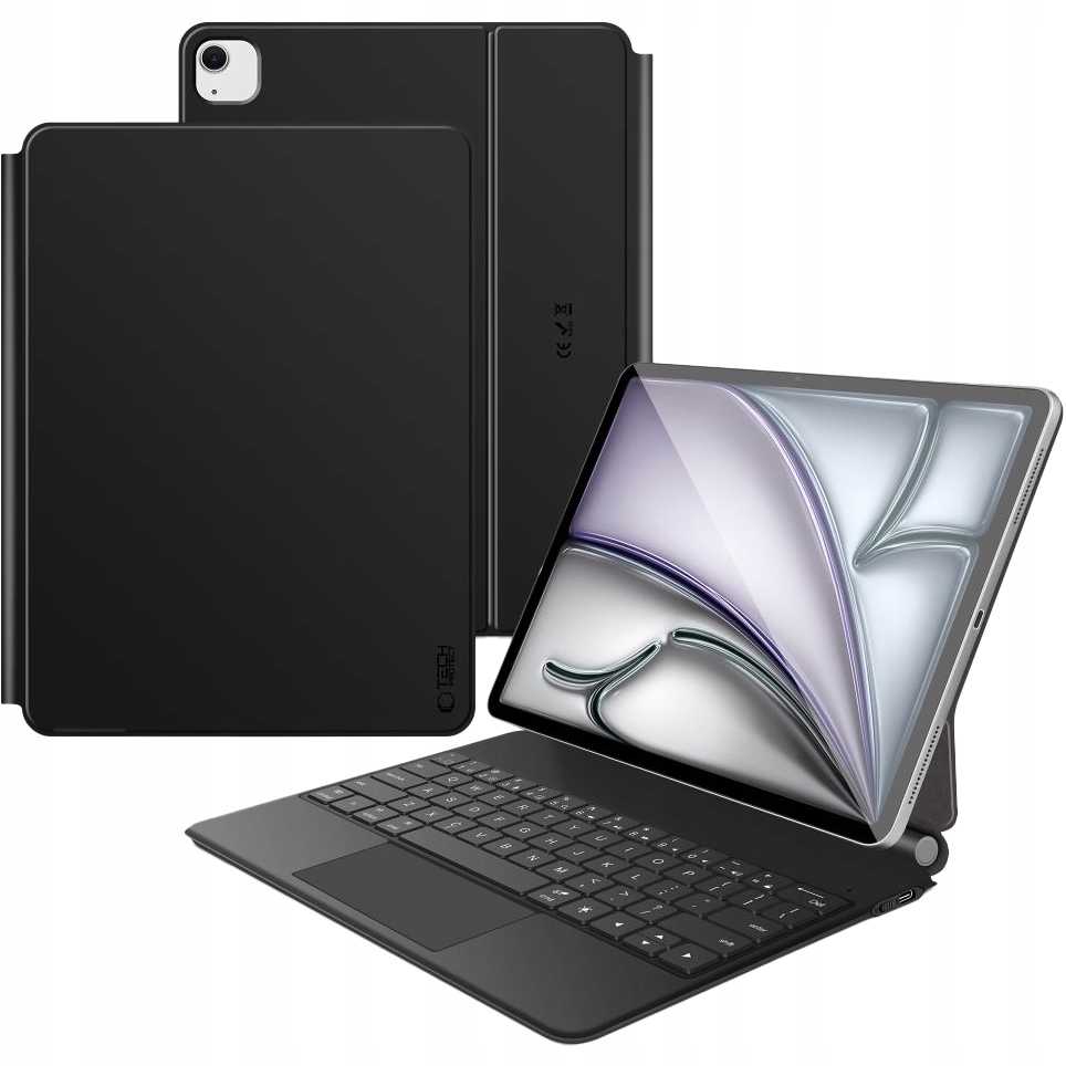 Pouzdro s klávesnicí Tech-Protect pro iPad Pro 12.9 4 5 6 Air 13, pouzdro, pouzdro