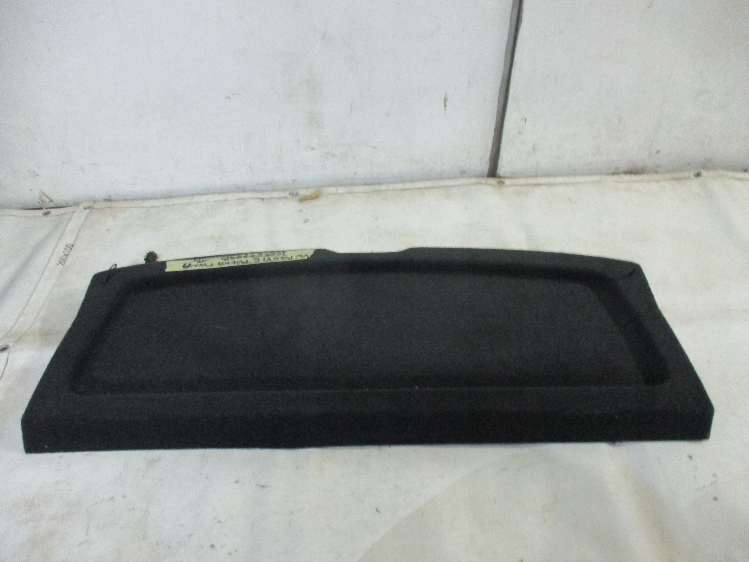plato rear part rear boot VW Polo 2G6867769B