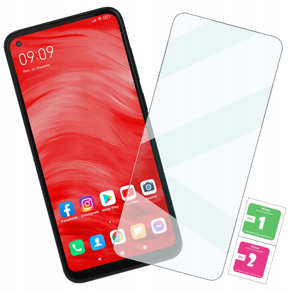 

Szkło Hartowane Ochronne do Samsung Galaxy A11/M11