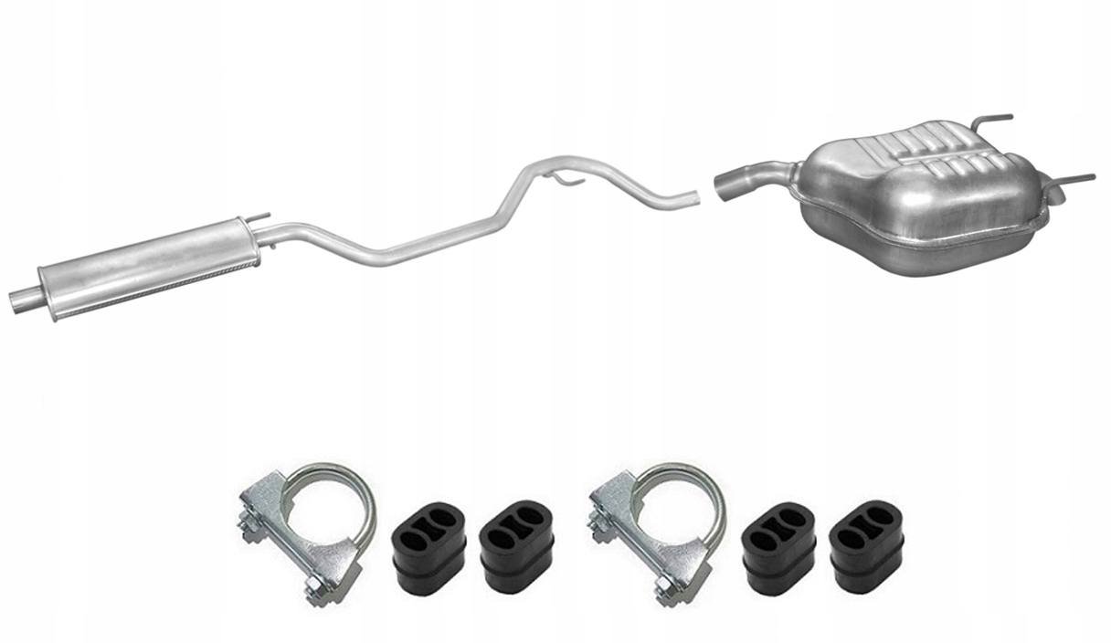 17.599 17.615 - ГЛУШИТЕЛЬ ГЛУШИТЕЛИ OPEL VECTRA C