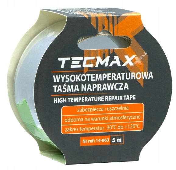 Tecmaxx Wysokotemperaturowa Taśma Naprawcza Do Tłumików 5 MM x 5 M