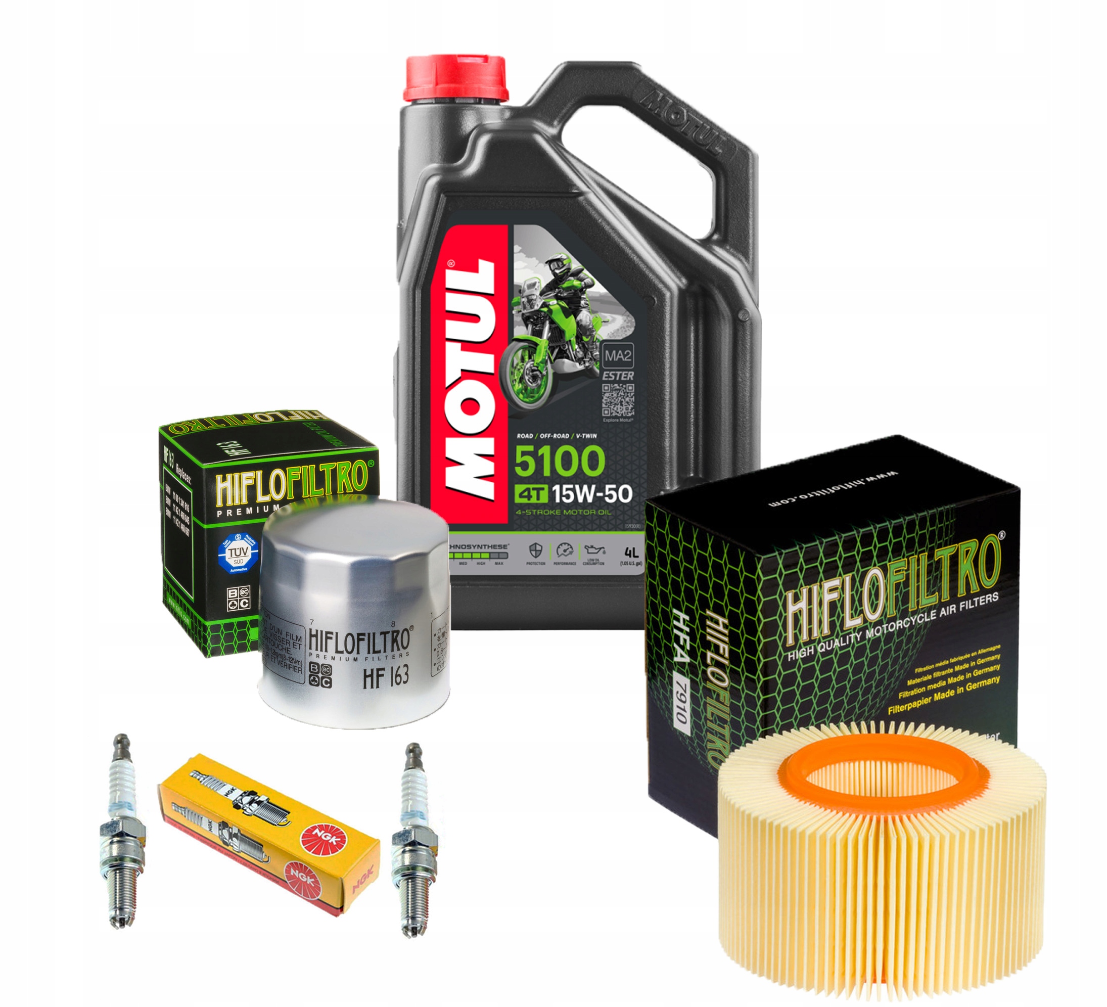 Filtr BMW R1150 GS 99-02r Olej Motul 15w50 Świeca