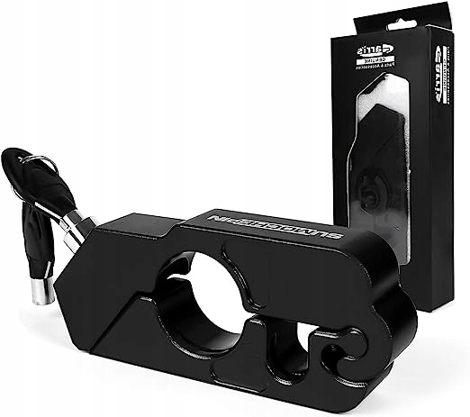 Blokada Kierownicy Motocykla Uniwersalna 2Klucze