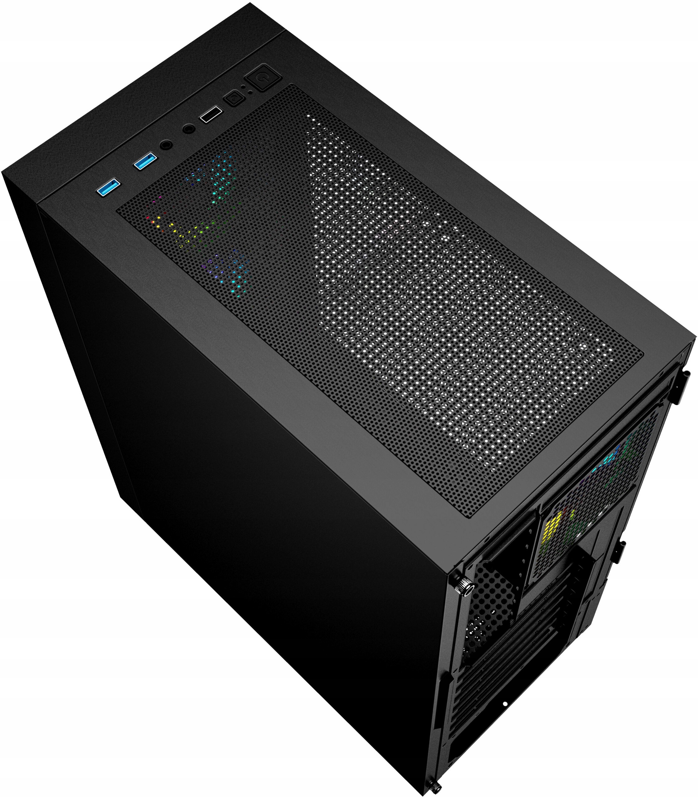 GEMBIRD Obudowa Midi Tower Fornax 4000 ARGB czarna w Nysa