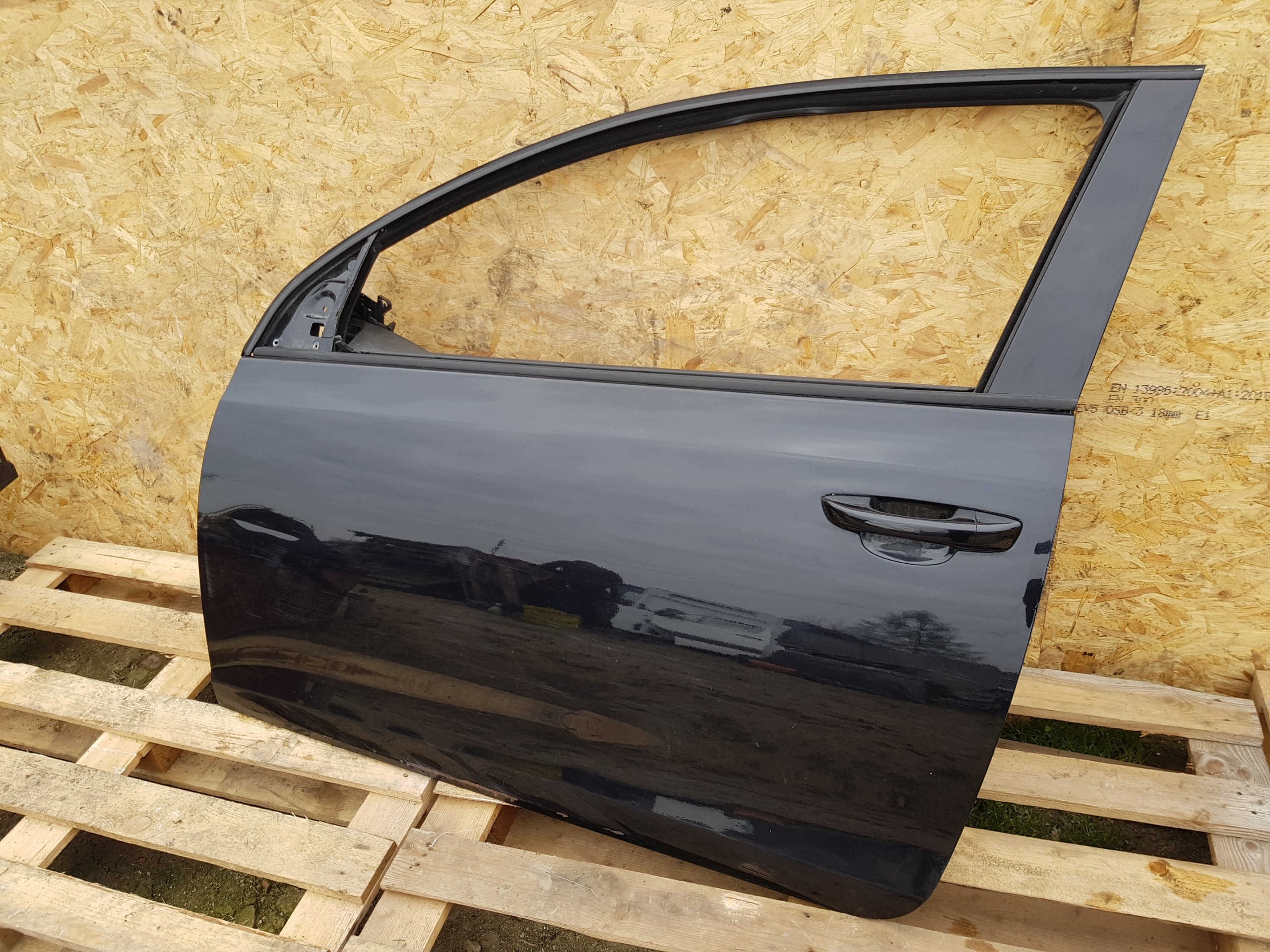 VW GOLF VI 3D door front front left black,