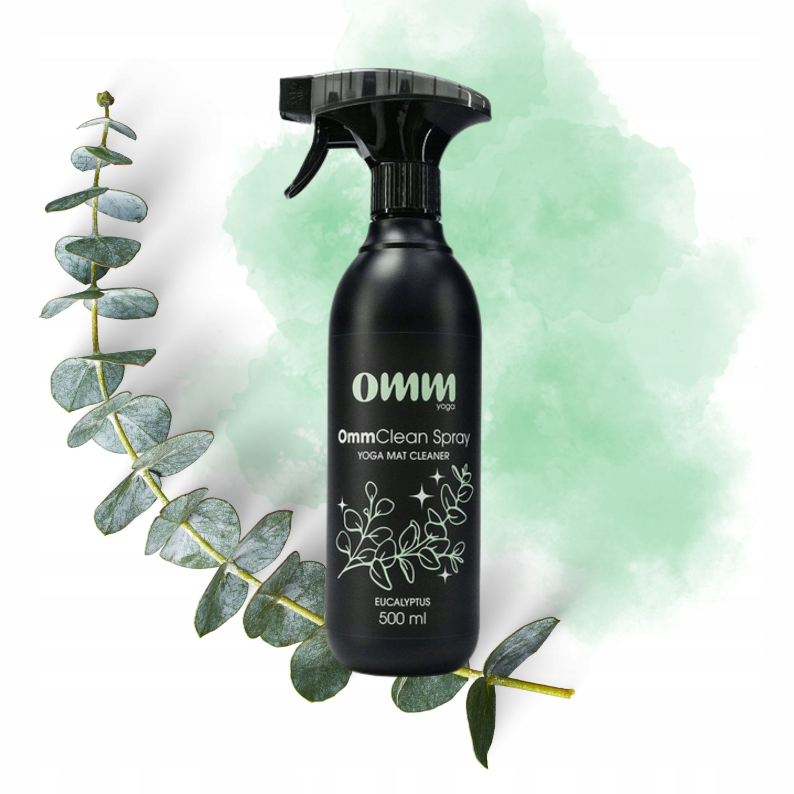 Omm Yoga Płyn do mycia maty do jogi OmmClean Spray Cooling Eucalyptus 500ml