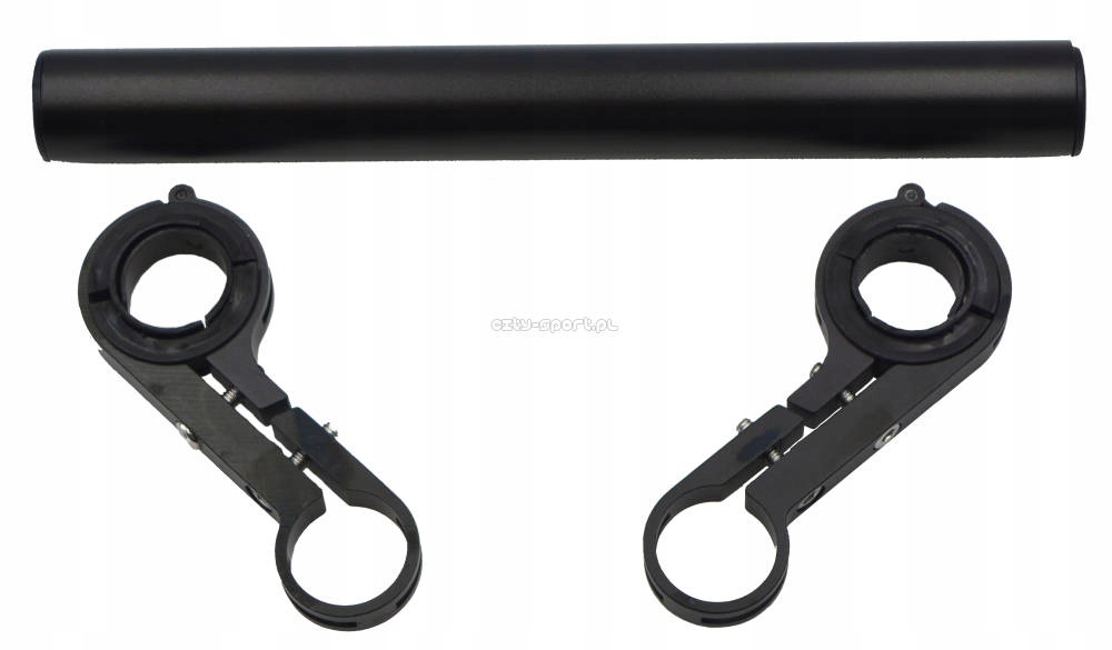 Uchwyt rowerowy DŁUGI organizer na kierownicę ALU Model UP14112