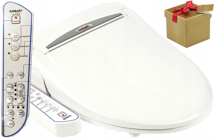 Vip funkce bidetu Elektronická mycí Wc deska