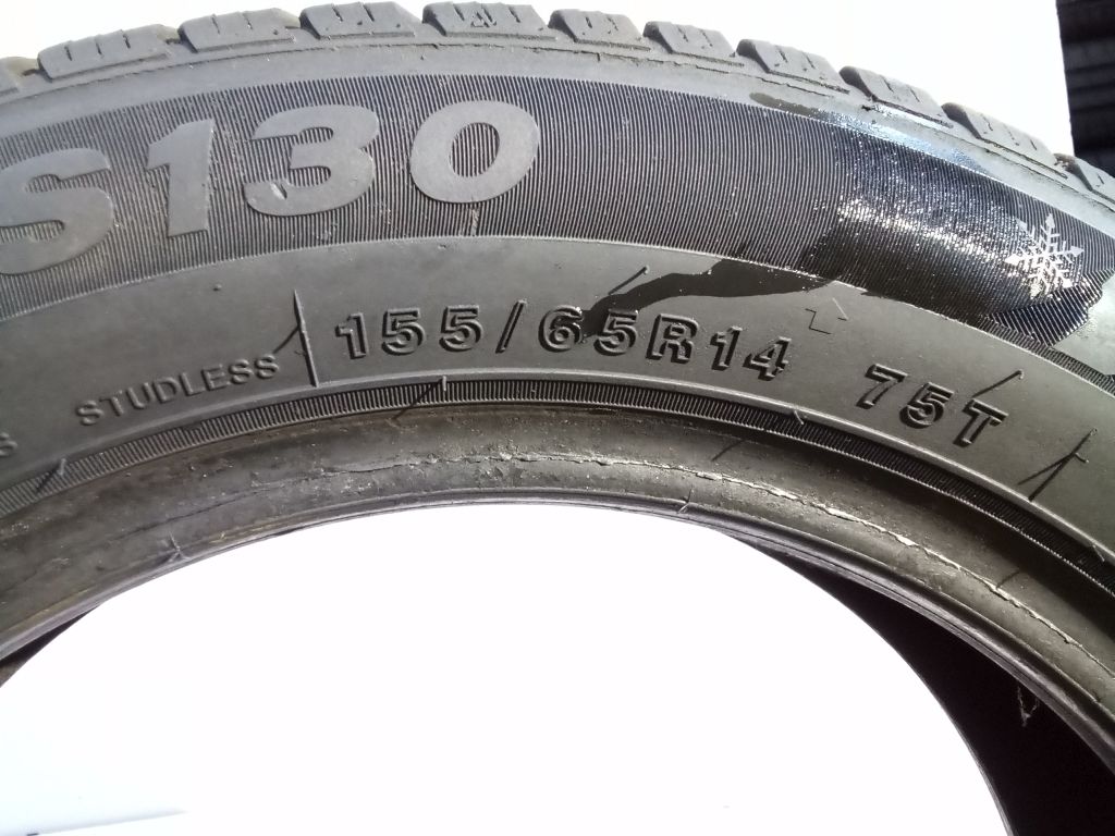 tyres Tracmax X-Privilo S130 155/65/14 75T 2022 6,6mm
