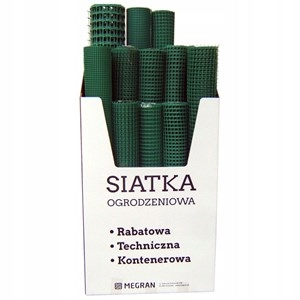 Siatka rabatowa ogrodzeniowa 0,4 x 5m oczko 30x30 Wysokość 0.4 m
