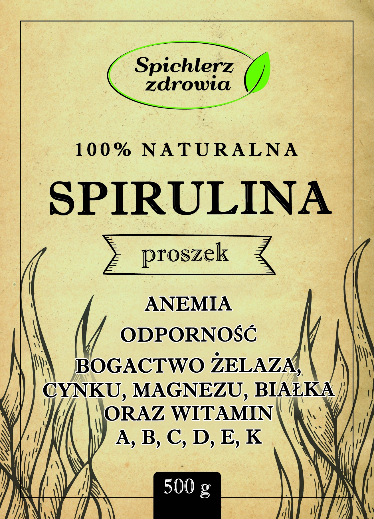 

Zestaw Algi Morskie Spirulina Chlorella 2x200G