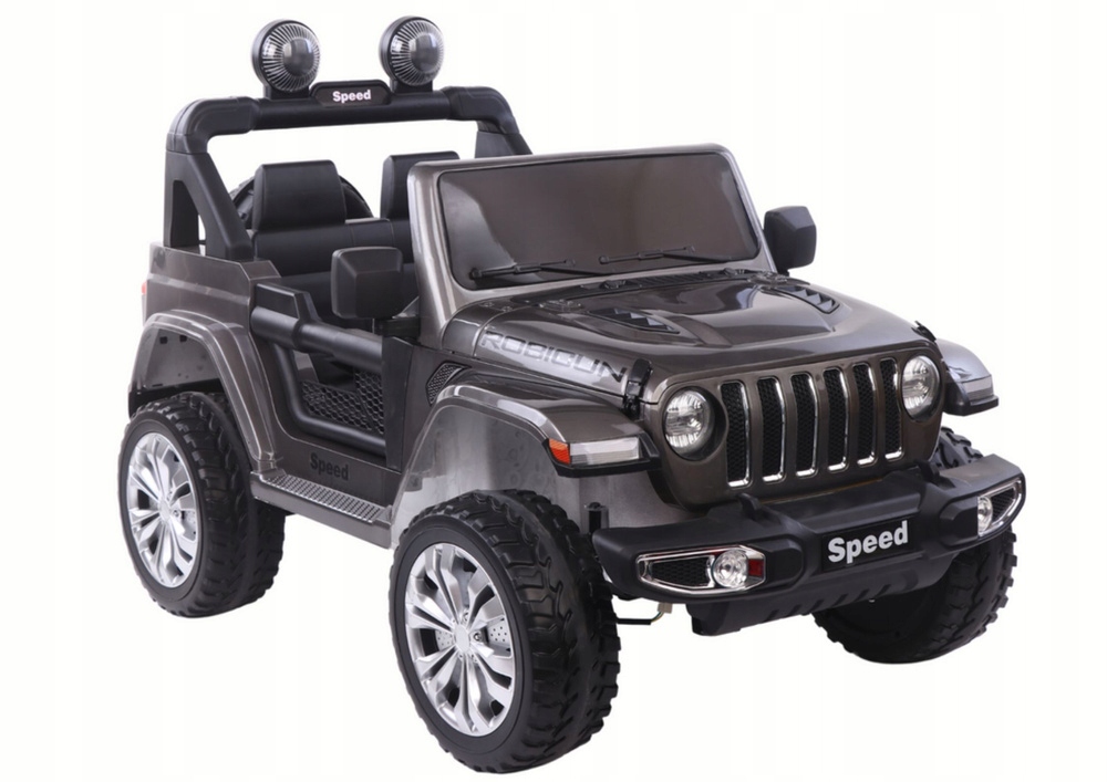 Samochód na akumulator 4x4 lakierowany czarny FT-938 dla dzieci