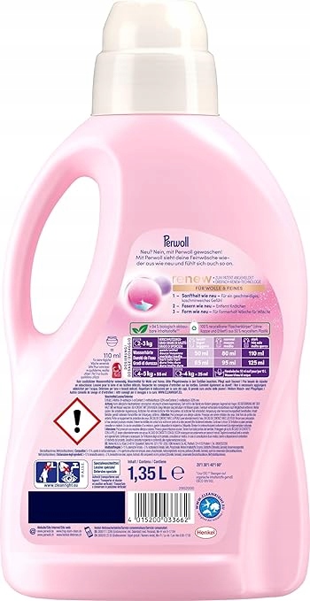 Perwoll Renew Feinwaschmittel Żel do Prania 27prań DE — 7