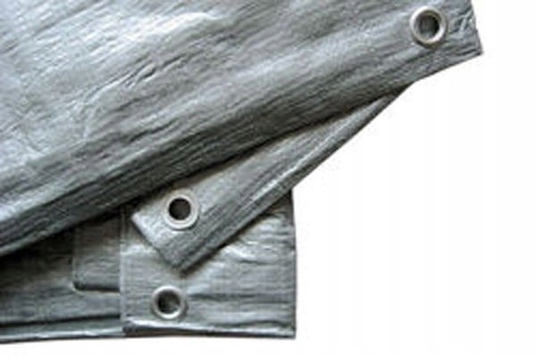 Plandeka srebrna Mega Gruba 130 g/m2 - 3x5 m — 6