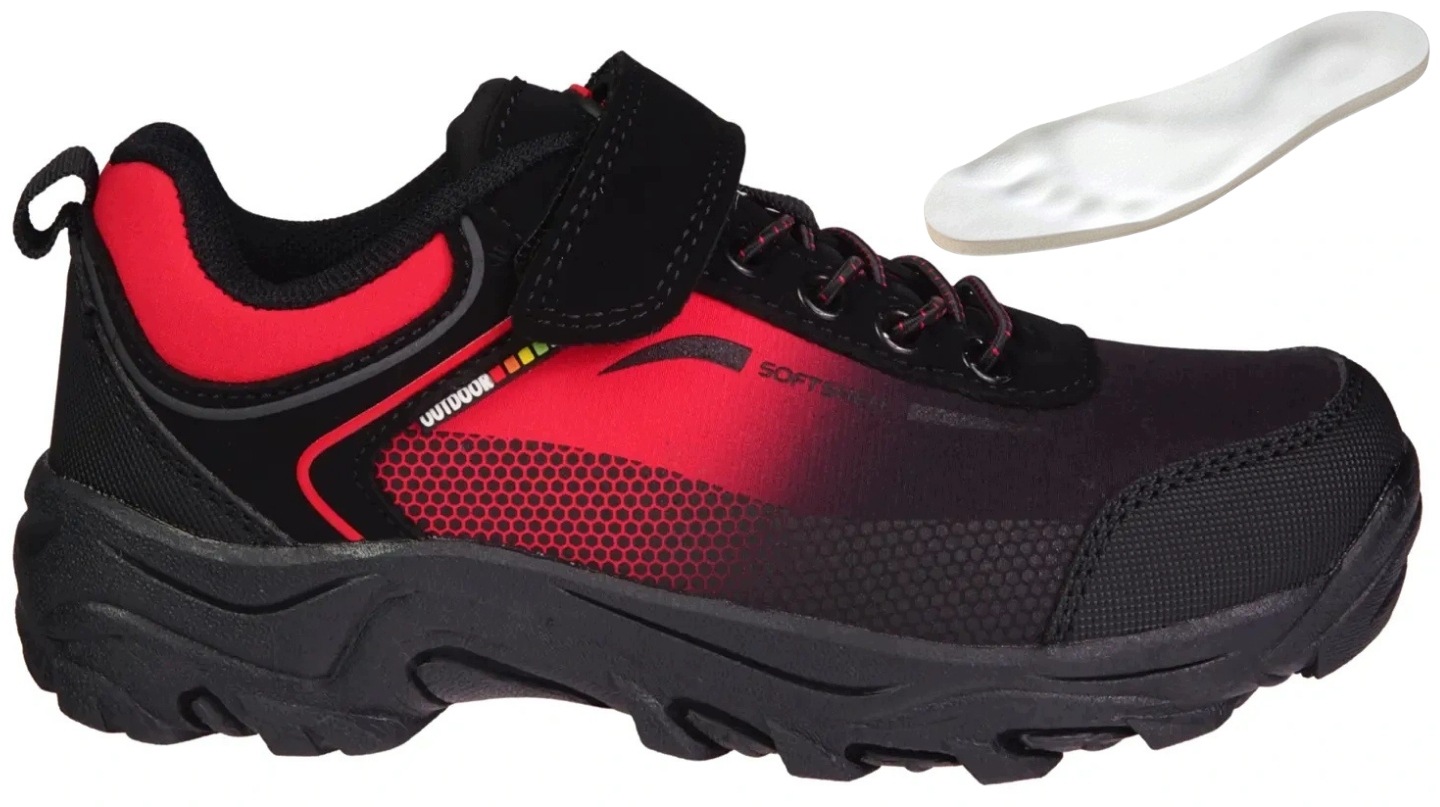 Dziecięce buty srortowe softshell American Club CWT292RE czerwone 32
