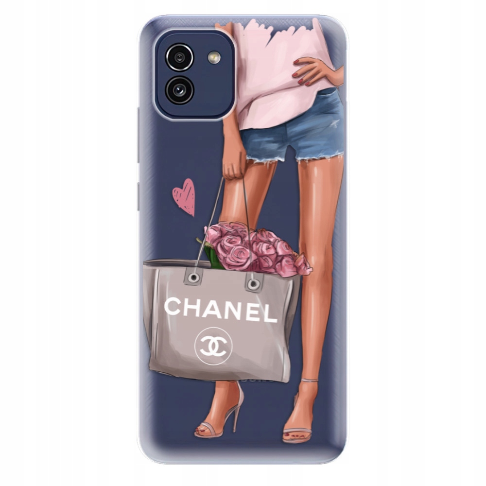 Silikonowe etui iSaprio Fashion Bag do Samsung Galaxy A03
