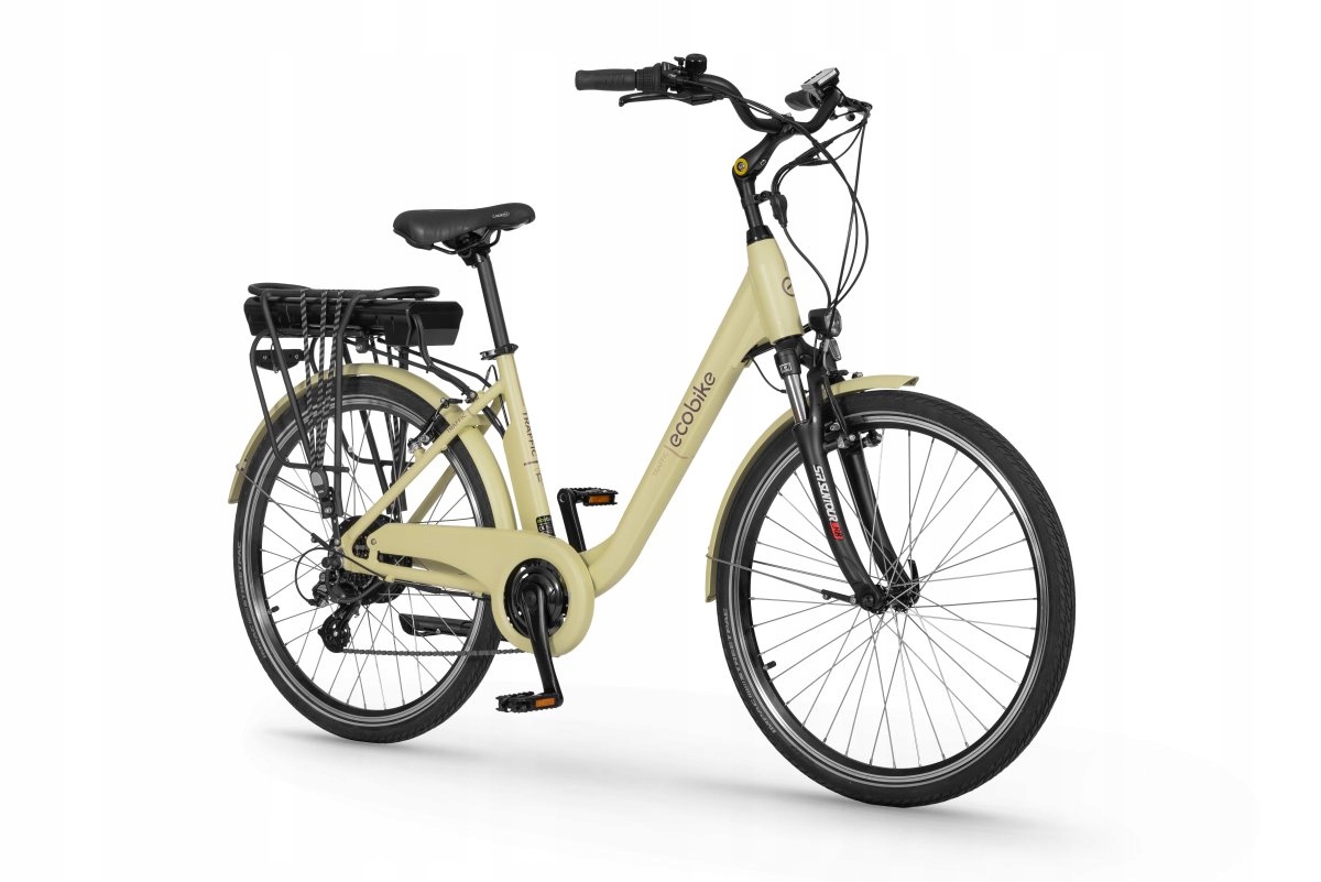 Rower elektryczny Ecobike Traffic Beige Faktura Vat