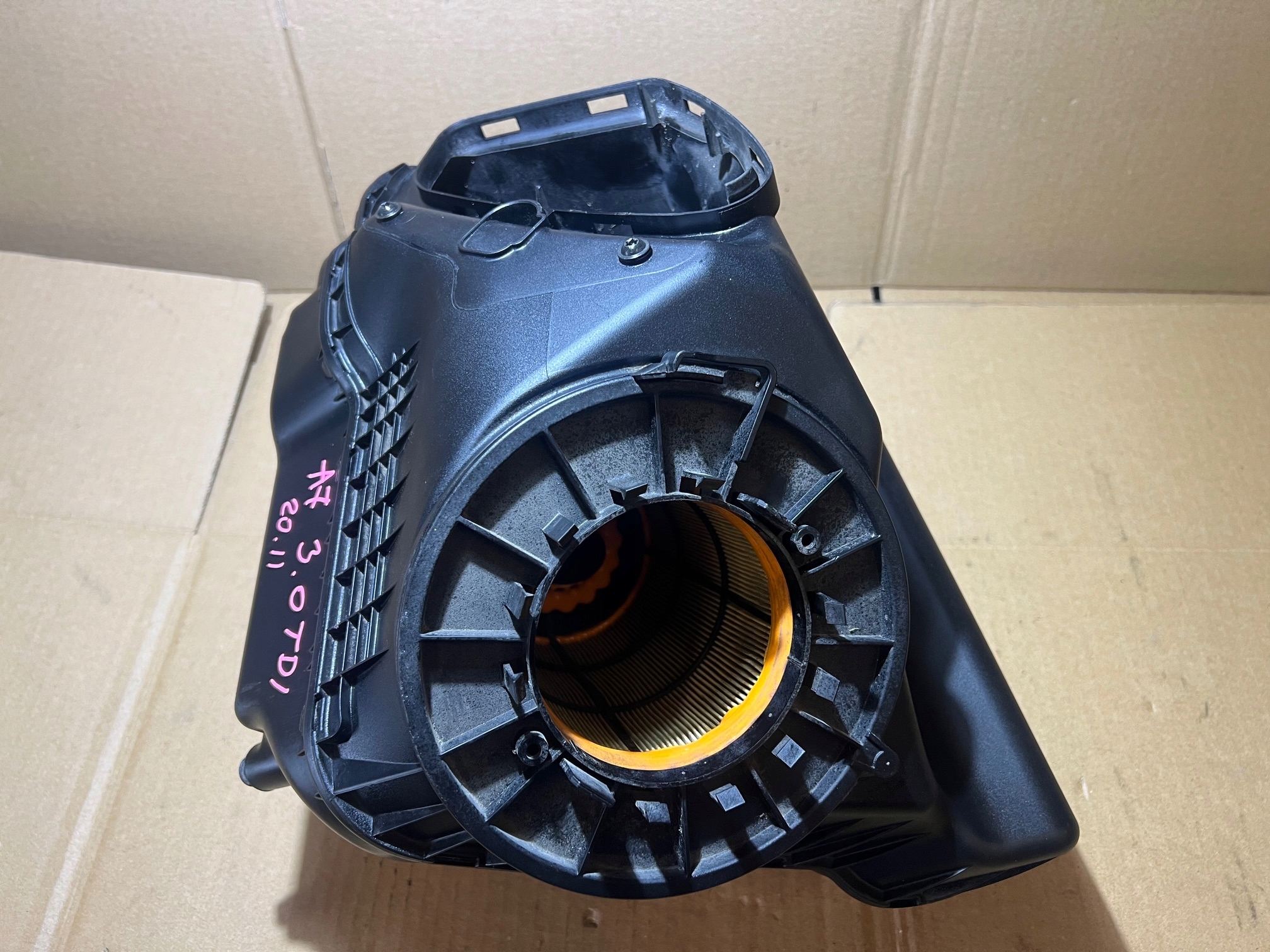 AUDI A7 4G 3.0 TDI Gehäuse filter luft 4G0133838F 4G0133843