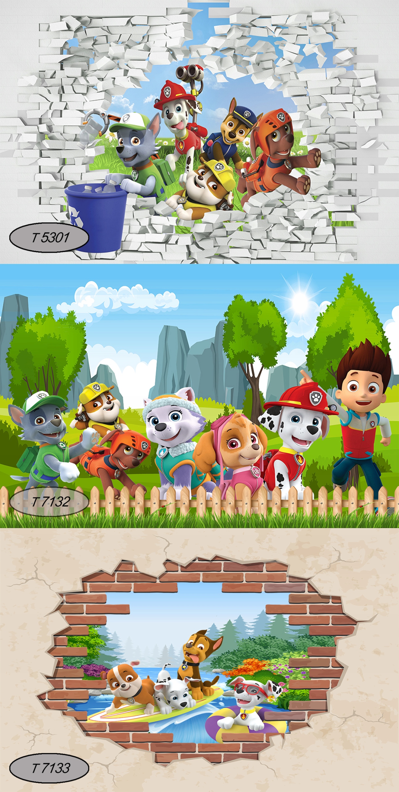 Fototapeta Psi patrol Dzieci Bajka Bajki na wymiar PRODUCENT Marka inna