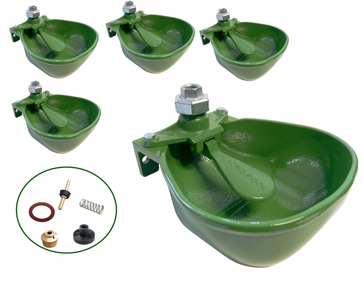 POIDŁO DLA BYDŁA MACROPOOL PM6 ZESTAW 5 SZT+GRATIS