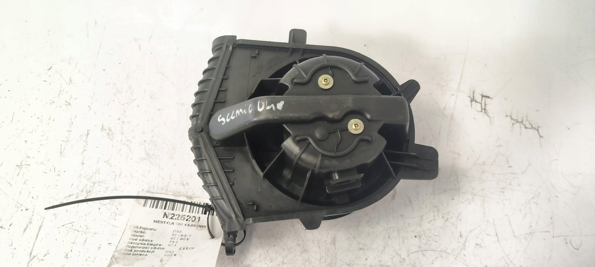heating fan cab RENAULT SCENIC II
