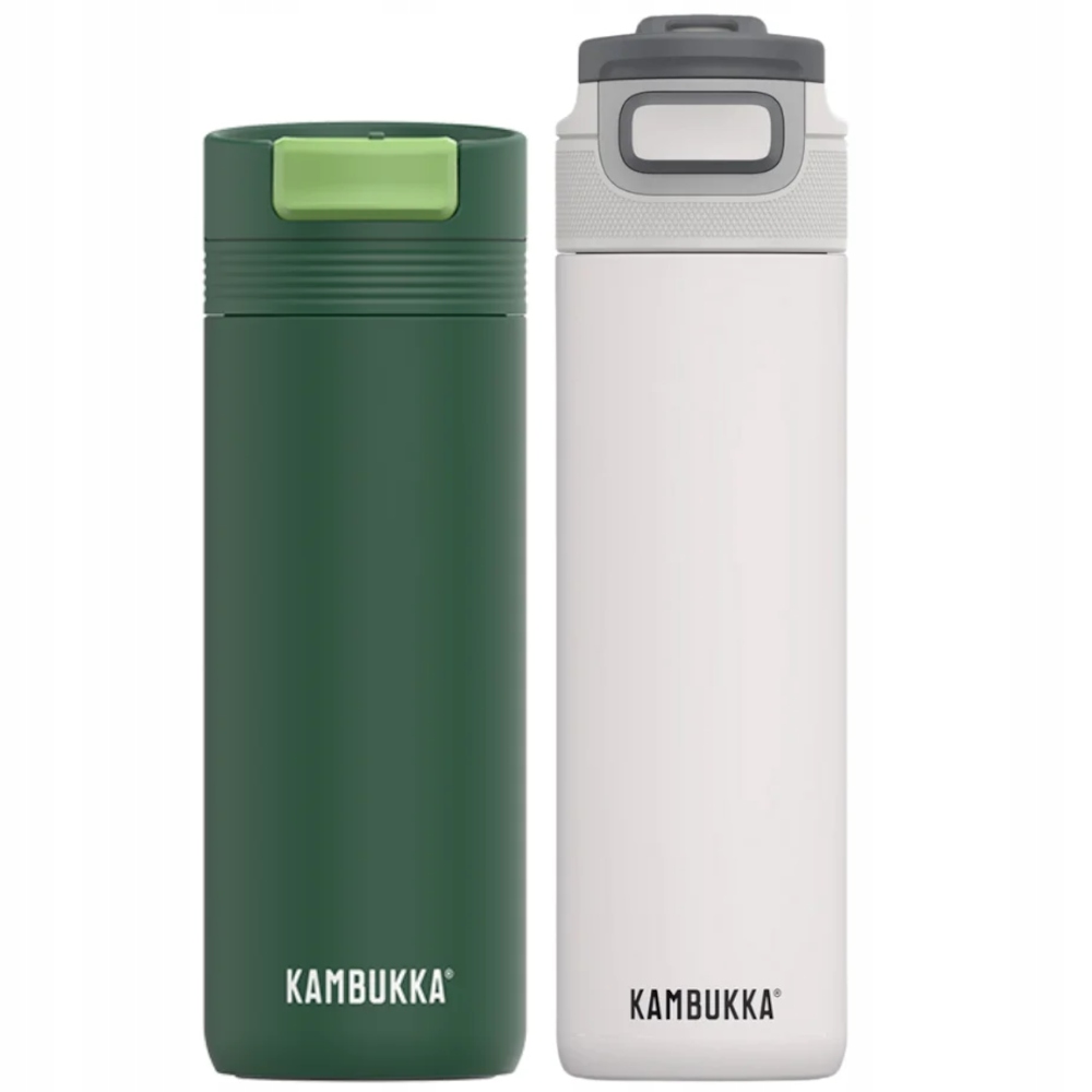 Termohrnek a termoláhev Kambukka It's a match-a termoska sada 500 a 600 ml