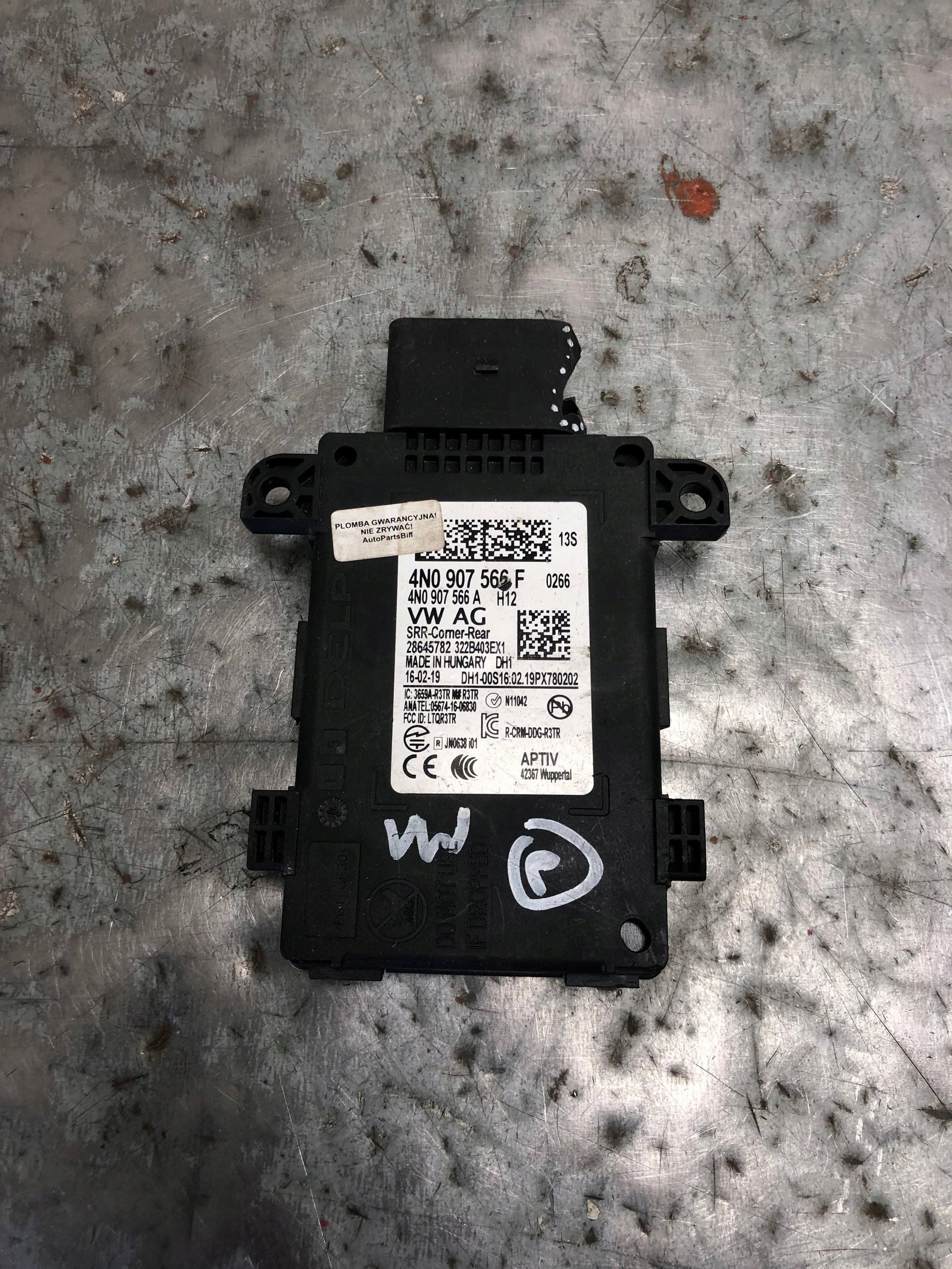 RADAR sensor ASYSTENTA supports VW AUDI 4N0907566F