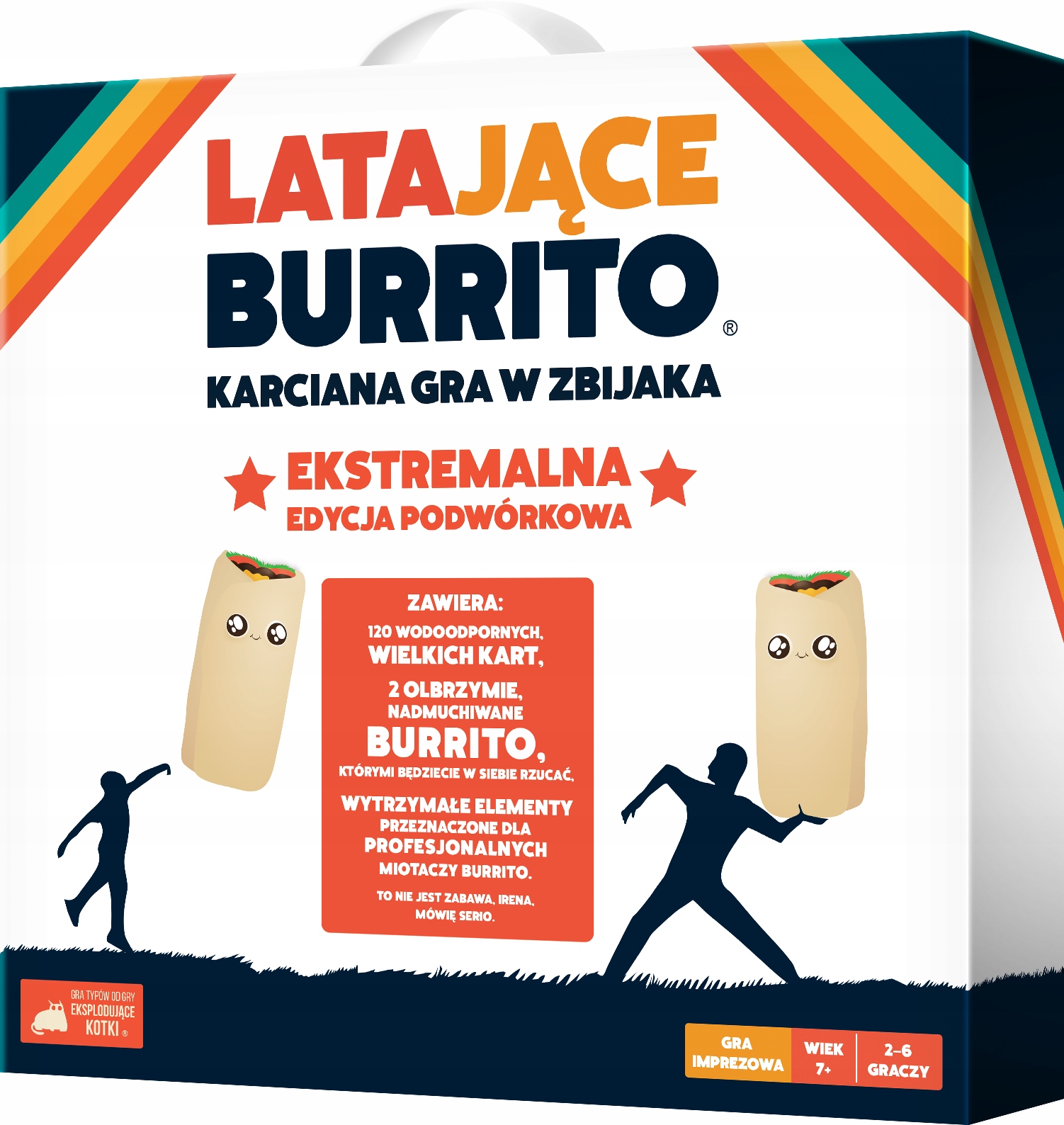 

Gra Latające Burrito Ekstremalna edycja podwórkowa