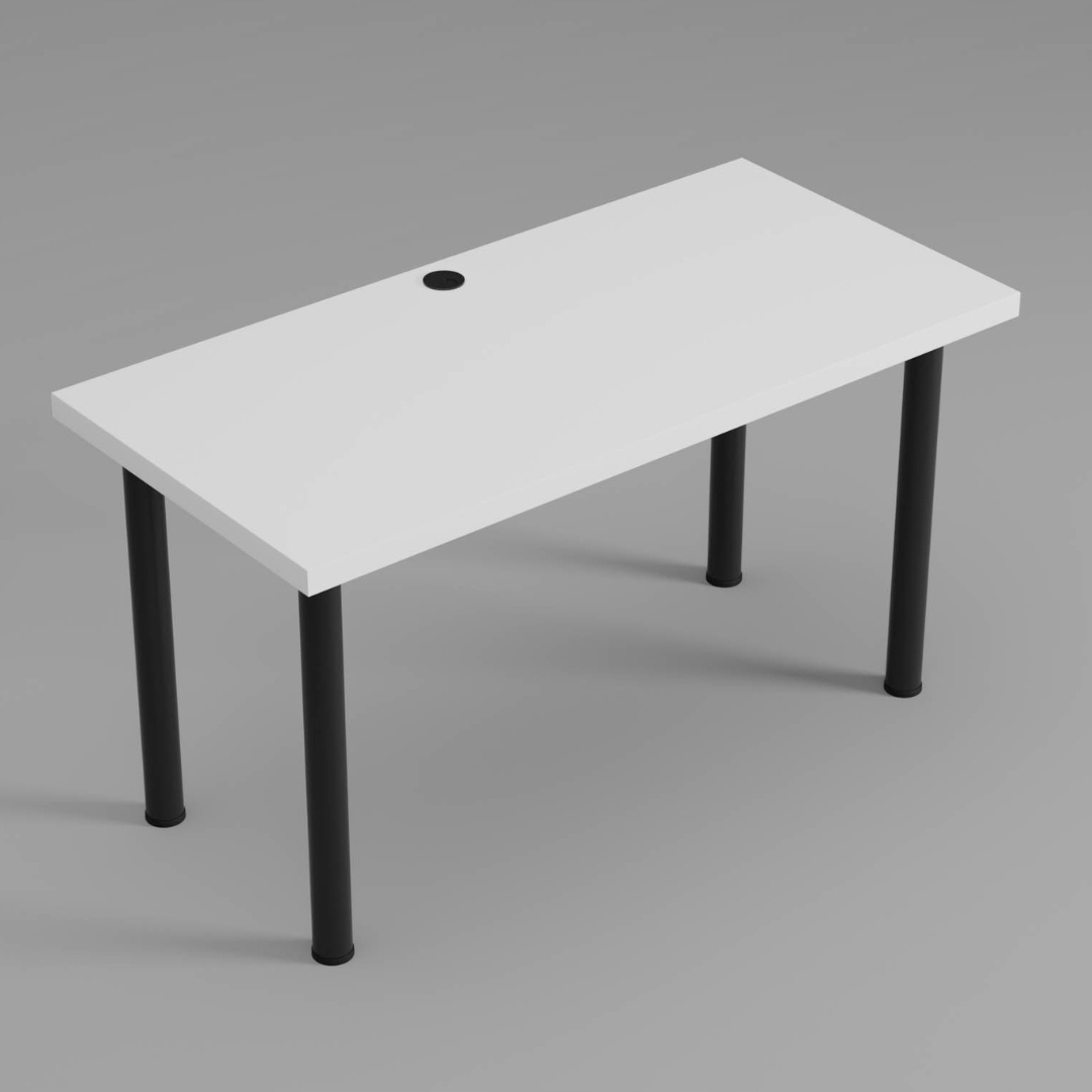 Počítačový stůl 90 cm bílý 65 cm Marco Game