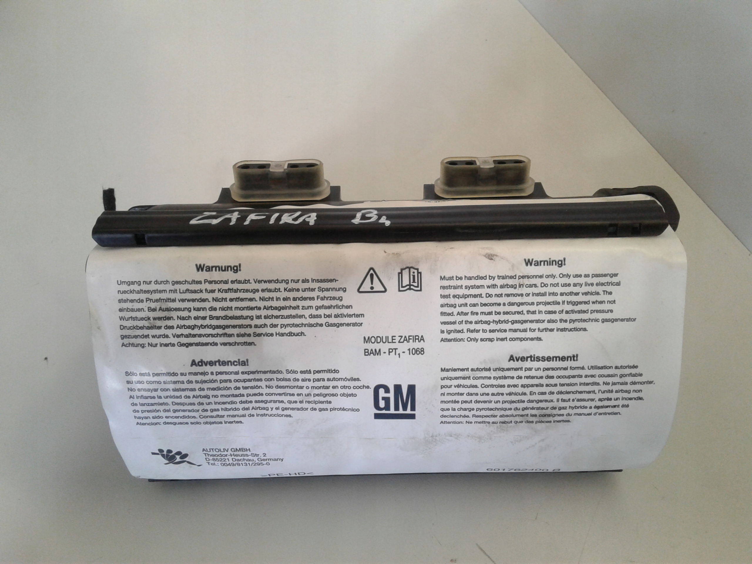 consolle tenditori sensor Opel Zafira B 1,9 CDTI
