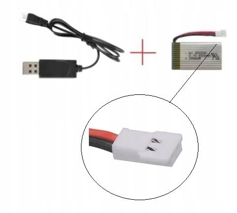 

Ładowarka Usb 3,7V 1s lipo bateria do drona