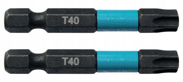 

Makita B-63812 Końcówki Wkrętakowe T40 50MM 2szt.