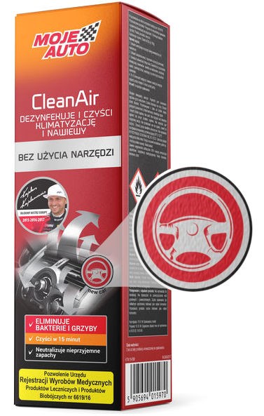 

Moje Auto Odświeżacz Klimatyzacji Clean Air 19-598
