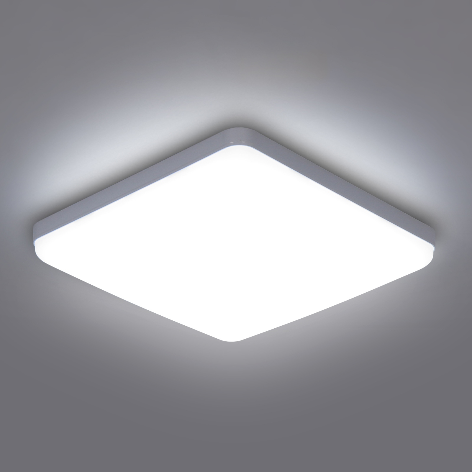 Lampa Łazienkowa Sufitowa Lampa Plafon Led Biały Nowoczesna 6500K IP54 36W