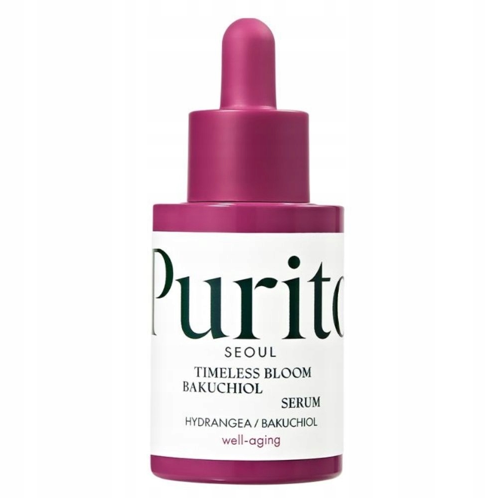 Purito Bakuchiol Timeless Bloom sérum proti stárnutí s peptidy 30 ml