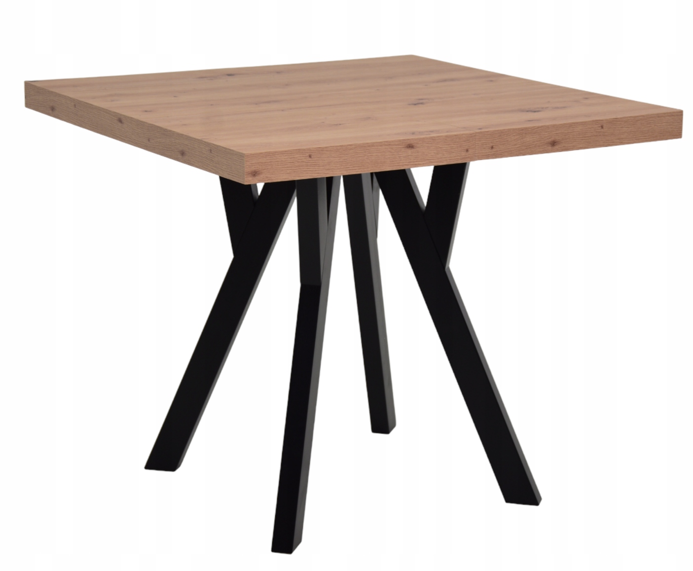 LOFTOWY ELEGANCKI STÓŁ ROZKŁADANY 100/100/200