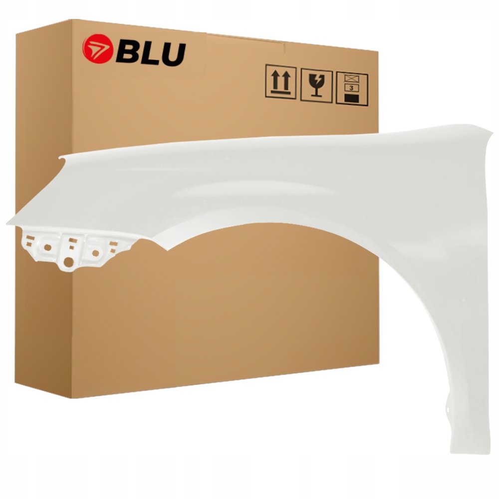 Blu Blatník Vw Golf V 5 Jetta LR9A levý bílý 03-09 přední kombi