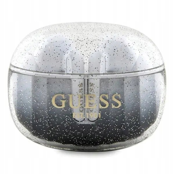 Słuchawki Bluetooth Tws Guess Glitter Gradient ze stacją dokującą