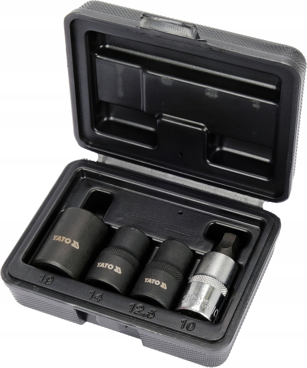 ZESTAW NASADEK PIĘCIOKĄTNYCH 1/2" DO ZACISKÓW