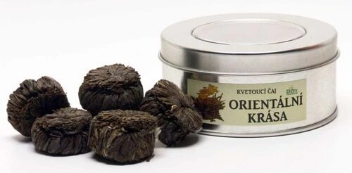 Kvet. čaj Orientální krása plech 7 ks Grešík Čaje 4 světadílů