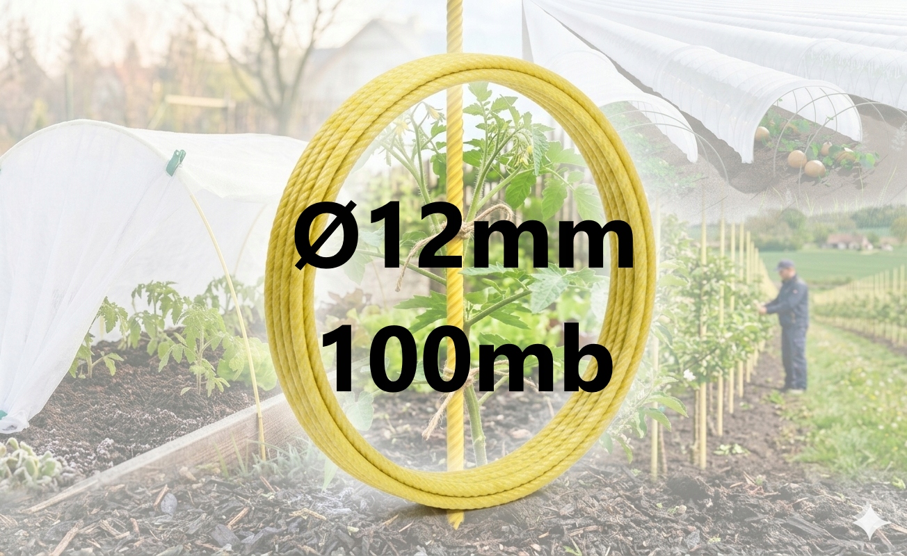 Tyč zo sklenených vlákien do záhradného sadu na fóliový tunel, podperné tyče 12 mm
