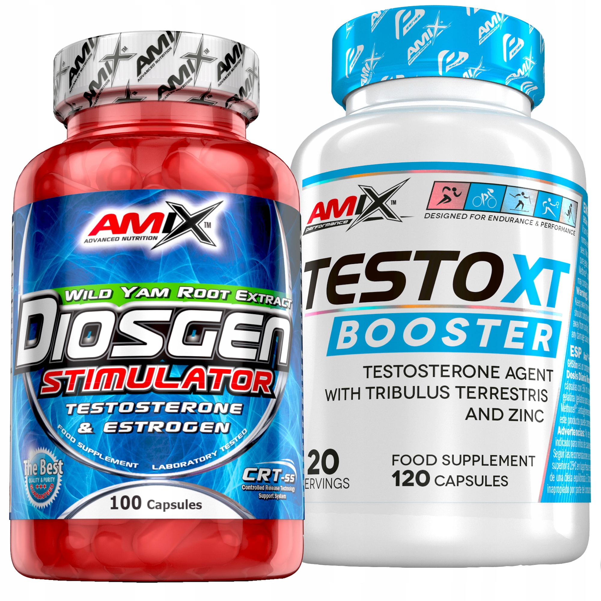 Pct odblokovací testosteron booster sada libido Daa tribulus 100 a 20 porcí