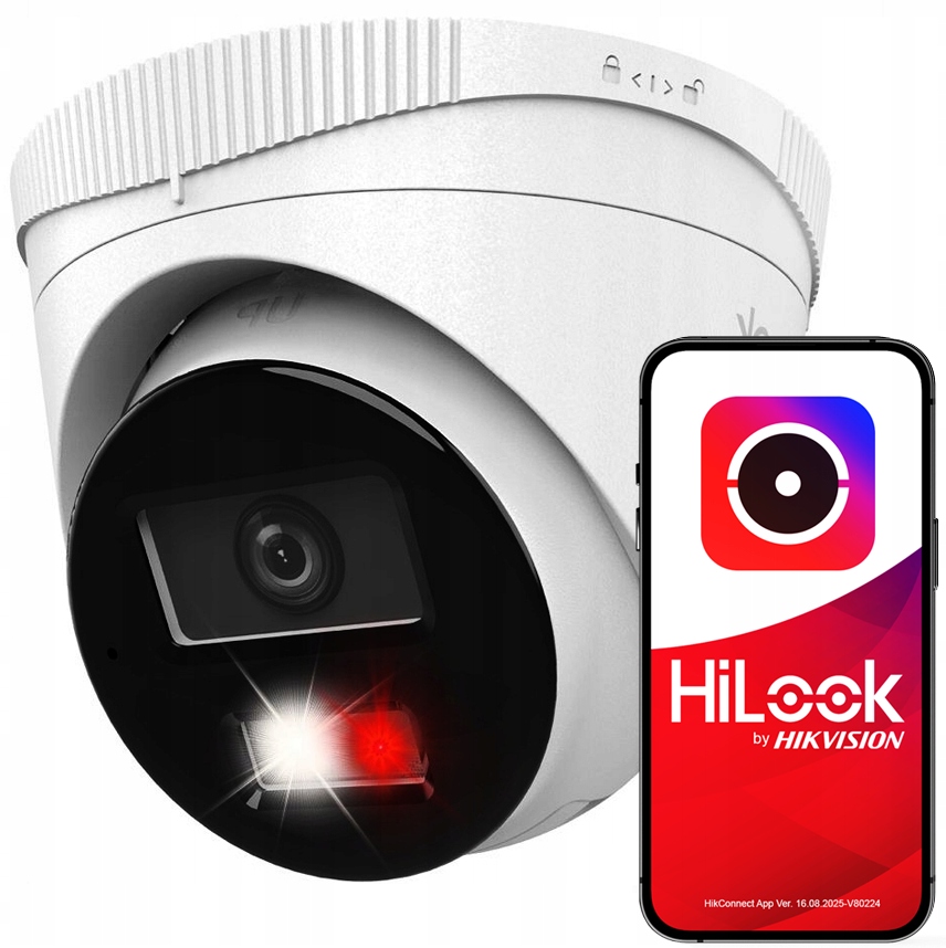 Kamera Ip 4MPx PoE Hilook By Hikvision IPCAM-T4-30DL Venkovní
