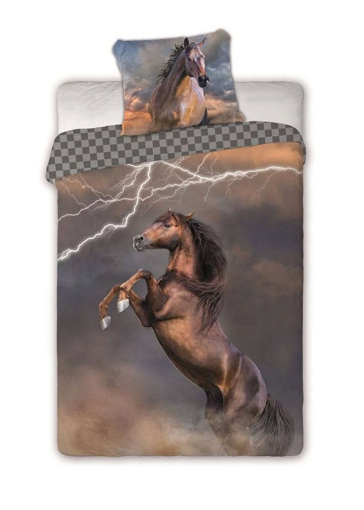 

Pościel młodzieżowa Koń Piorun 160X200