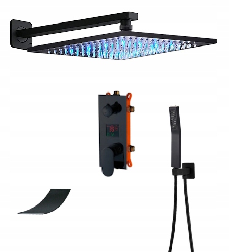 Podomietkový Set Vodopád Led Displej Mat
