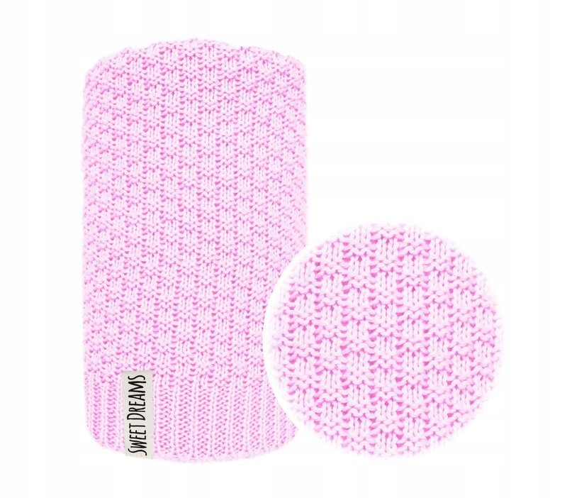 

Kocyk Bawełniany 100% Róż 100x120