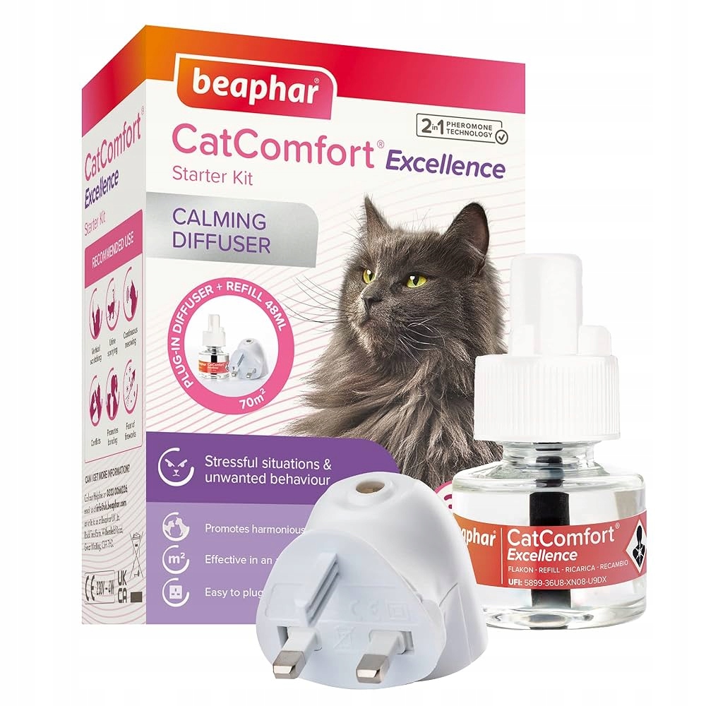 Levně Beaphar CatComfort Difuzér náplň 48 ml Feromony pro kočky